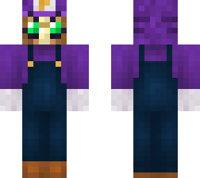 foolish gamers waluigi costume purple wednesday :)