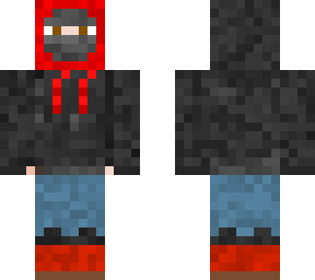 jixlev's skin, hoodie up variant