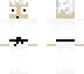 old karate man