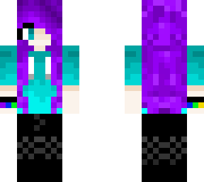 purple and blue...