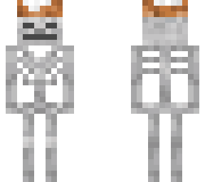 skeleton cake hat head