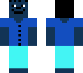 stupid blue man