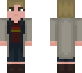 the thirteenth doctor (red shirt)