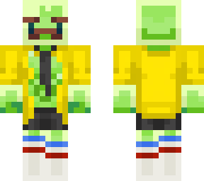 buff off-work slime guy, yellow