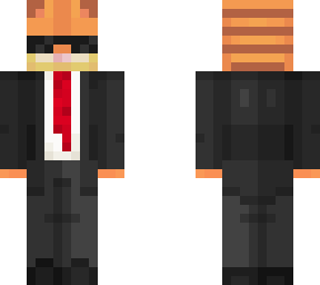 garfield in shades and suit