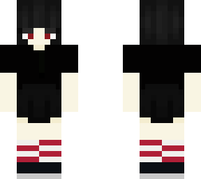 goth looking girl?