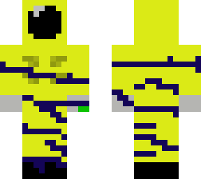 infected hazmat suit