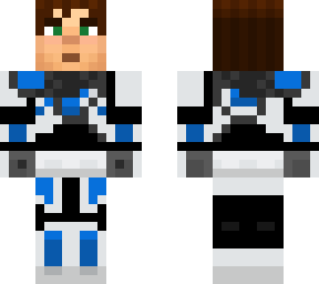 jesse as an arc clone trooper (mcsm)