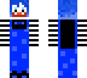 blue clown jester