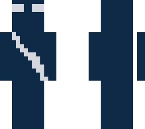 blue guy with white sash