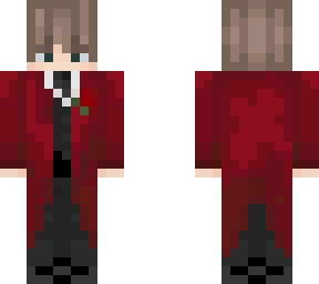 boy in a red suit