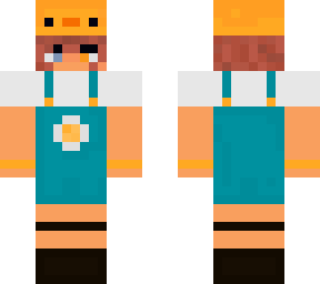 duck overalls an egg