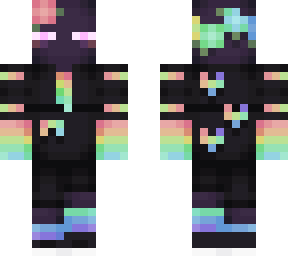 enderman; pride outfit. {sizarts.} (pride 2026 skins pack)