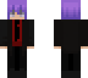 purple bliss in a suit, persona