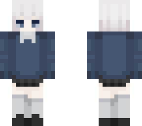 white hair