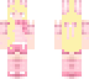 blonde pink girl