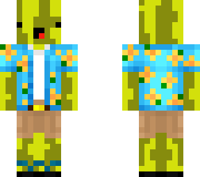 melon blue shirt