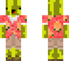 melon red shirt