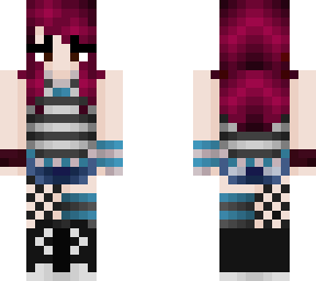 pink and blue