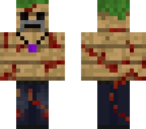 plank blazer scarred