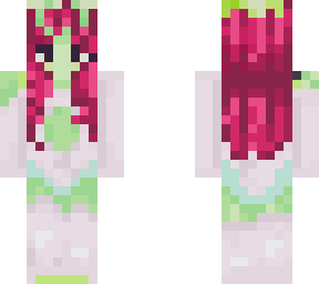 raspberry glorp alien girl