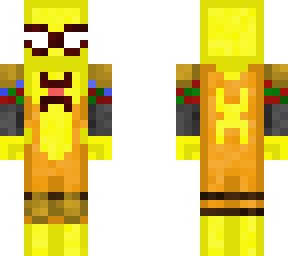 yellow & orange spider man yes