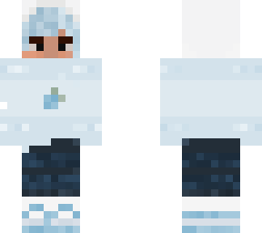 blue boy hello kitty skin