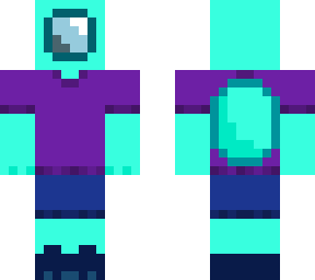 cyan engineer ( oc for a friend )