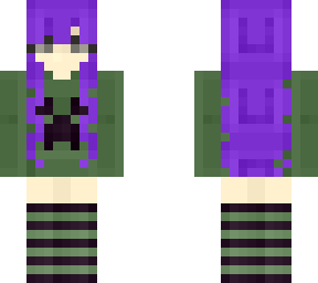 casual girl - minecraft sweater - chill