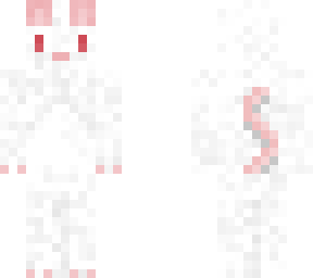 fluffy white rat!
