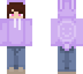 lavender bunny hoodie | persona