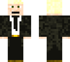 man in black