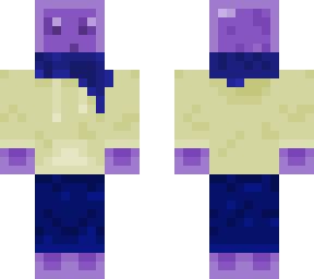 purple slime blob