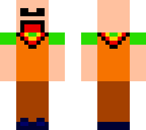 skin i made when 9 yrs