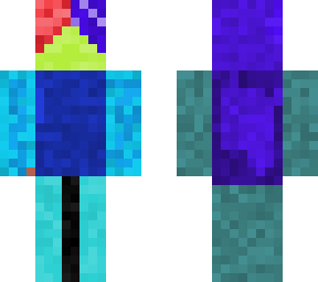 violet rainbow skin