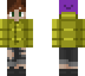 yellow sweater