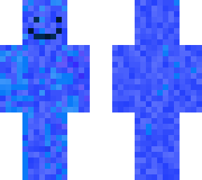 blue man