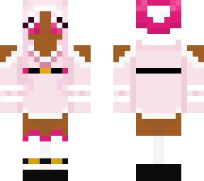christmas skin in pink
