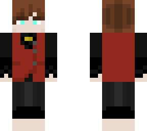 jay (without mask) red blouse