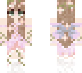 purple and pink fairy girl