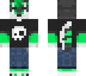 alexkyan (fursona) (skull t-shirt)