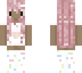 blk cupcake girl pink hair