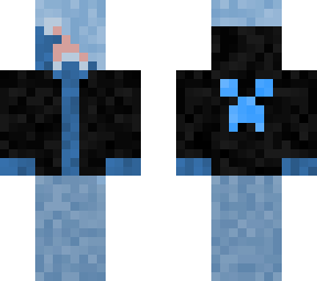 blue sonic gamer creeper for contest