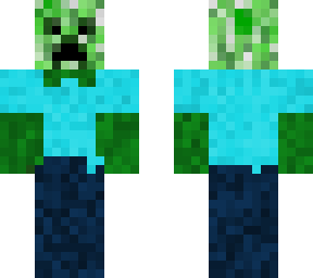 creeper zombie skin