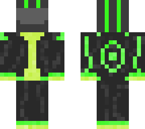 green motorcycle man