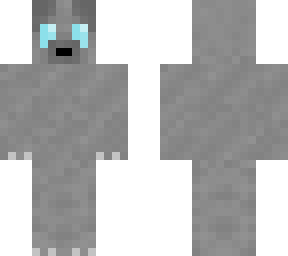 grey dog