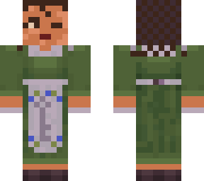 mung bean in tudor dress