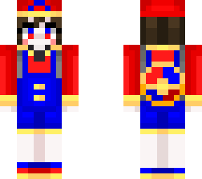 pomni (pokemon trainer) (with backpack)