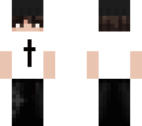 teen with jesus cross