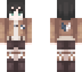 attack on titan - eren yeager 17-18 survey corps